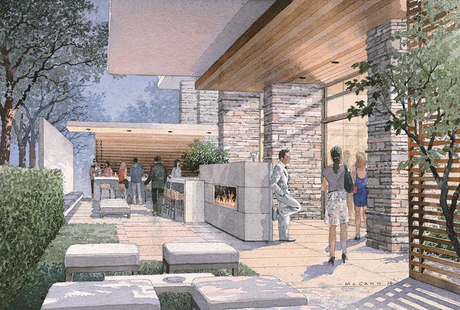 The Ravine Nature Rendering